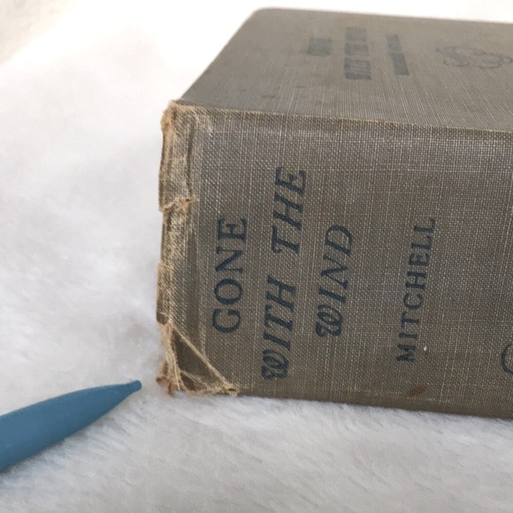 Margaret Mitchell Gone With The Wind 1st Edition August 1936 Macmillan Hardcover - Picture 9 of 16